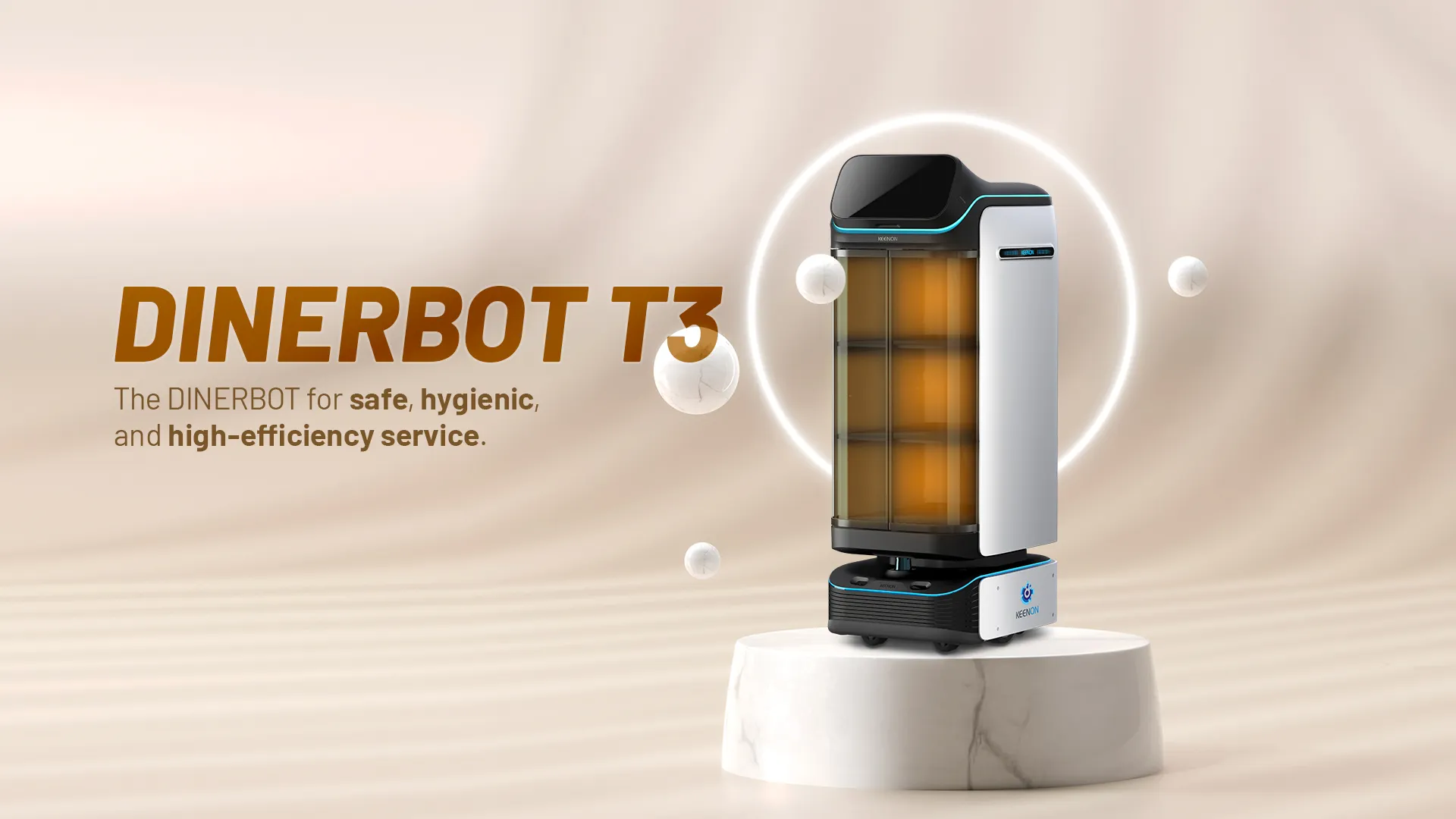 DINERBOT T5 Pro by KEENON Robotics