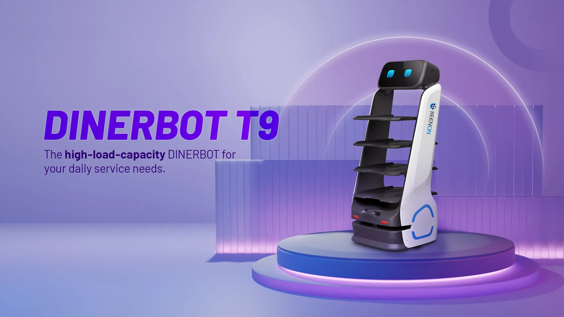 DINERBOT T9 Pro by KEENON Robotics