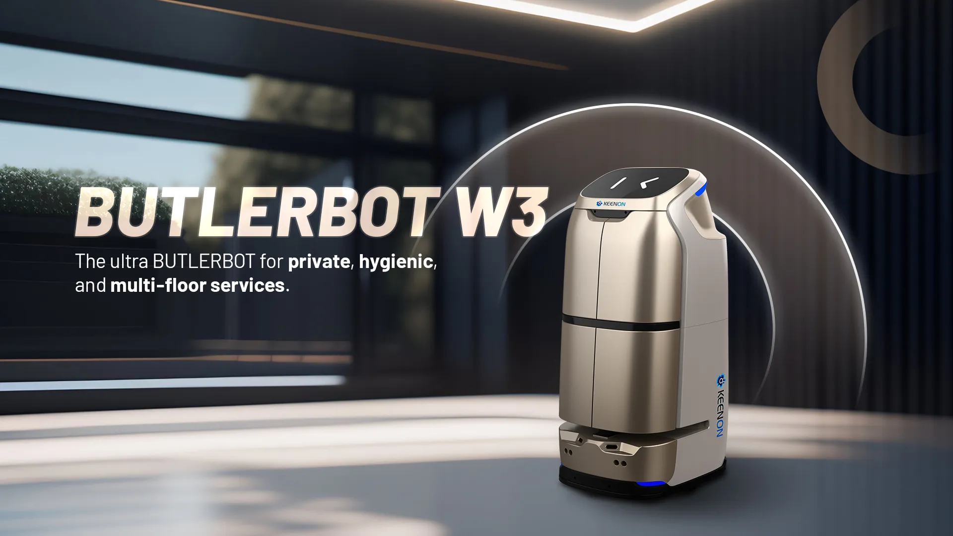 BUTLERBOT W3 by KEENON Robotics