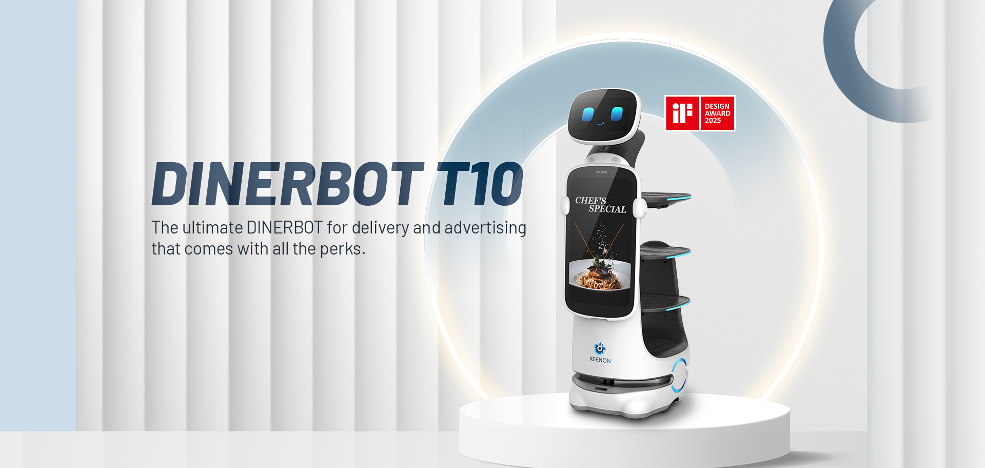 Keenon Robotics is building DINERBOT T10 into restaurant delivery work