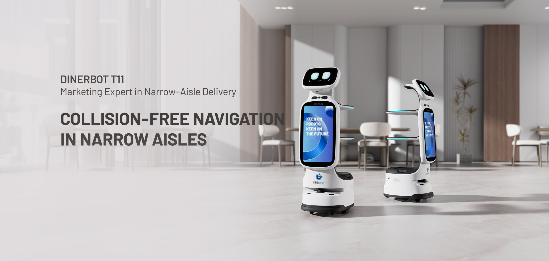 DINERBOT T-Max by KEENON Robotics